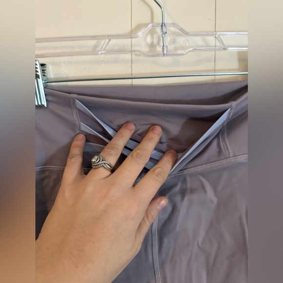 FABLETICS NWT Trinity Motion365 High-Waisted Legging Grey Violet/Barely Blue, M - Picture 9 of 12